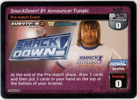 SmackDown! #1 Announcer Funaki (Throwback) (SS3)